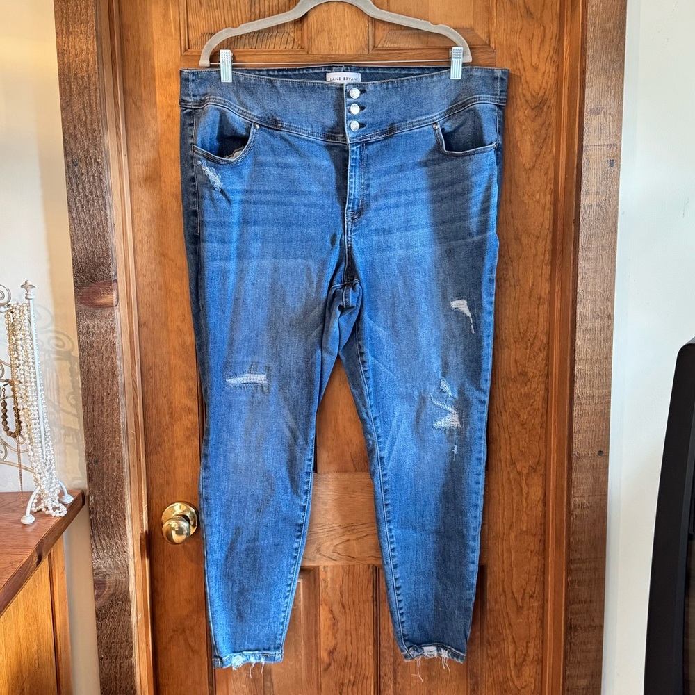 Lane Bryant Flex Magic Waistband High-Rise Skinny Jeans - Size 22
